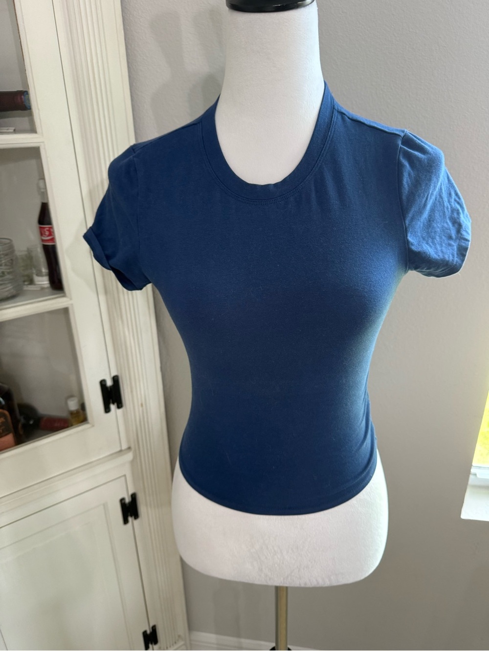 Garage Classic Navy Short-Sleeve Crewneck T-Shirt - Women's